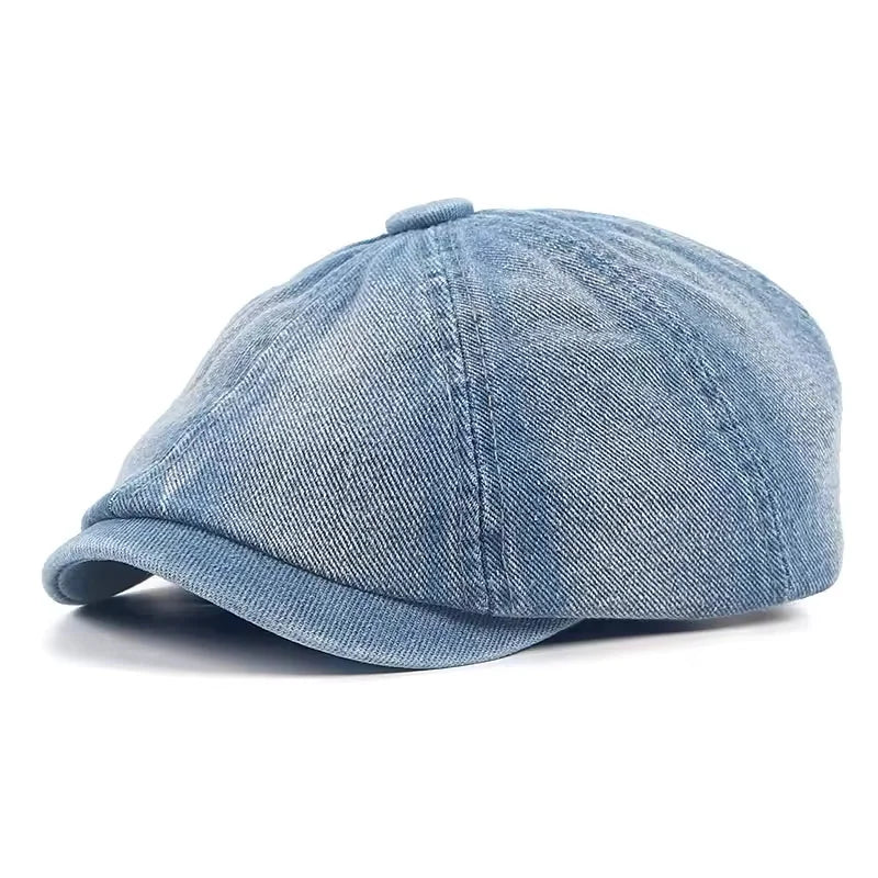 Béret Gavroche en Denim