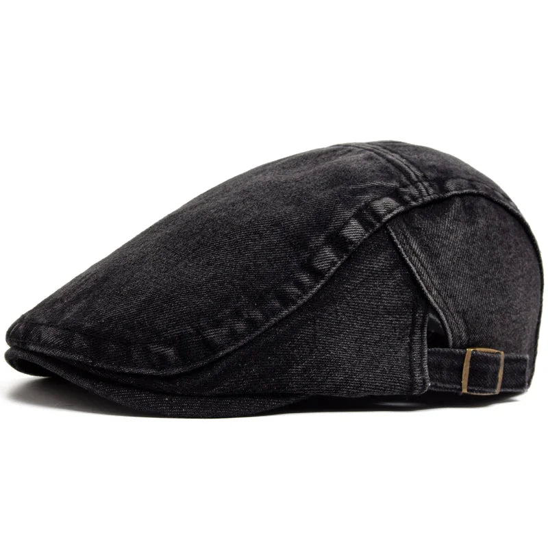 Béret en Denim Délavé