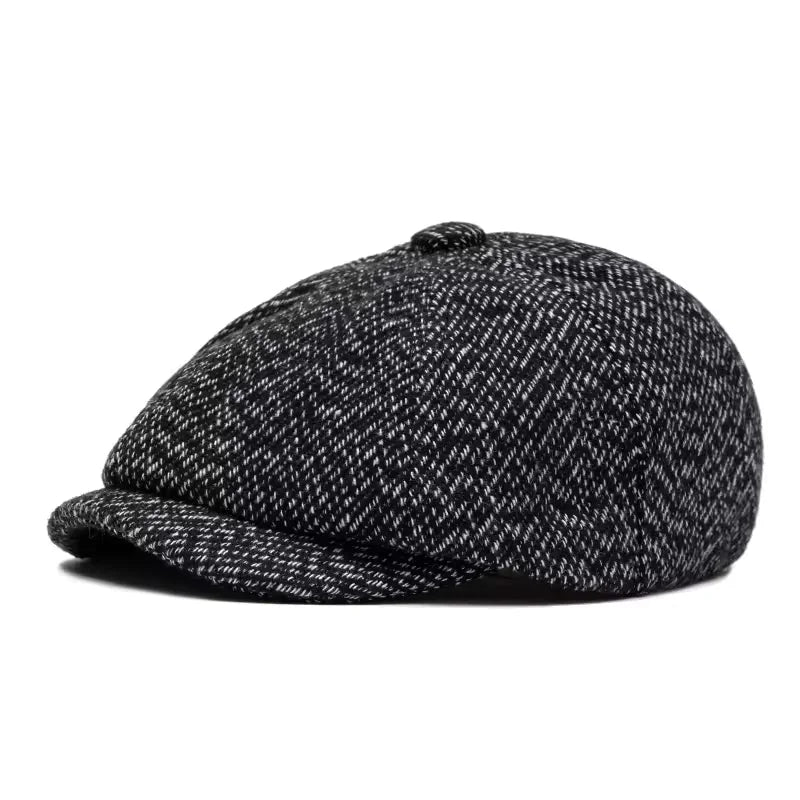 Béret Gavroche en Tweed