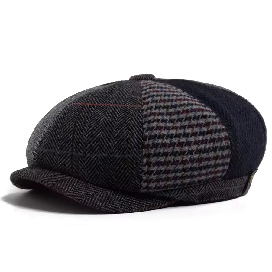 Béret Patchwork en Laine