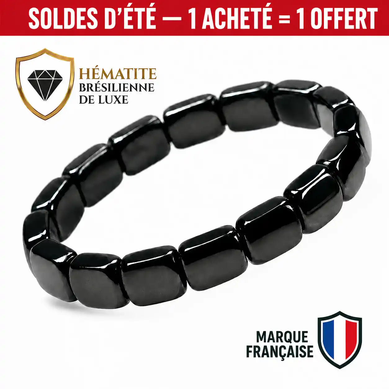 HEMALIS® — BRACELET EN HÉMATITE