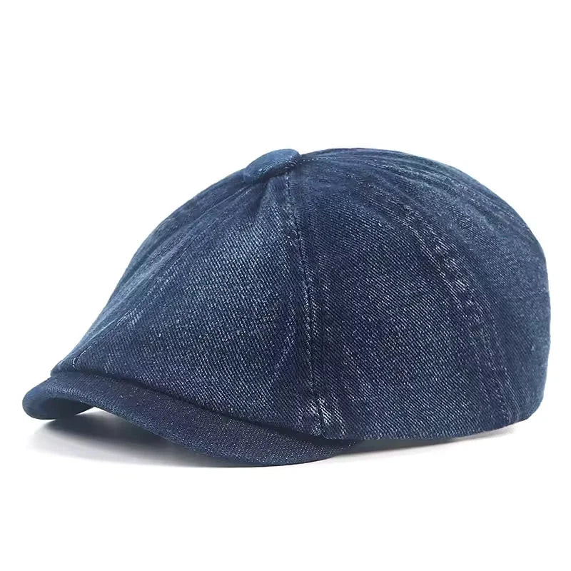 Béret Gavroche en Denim