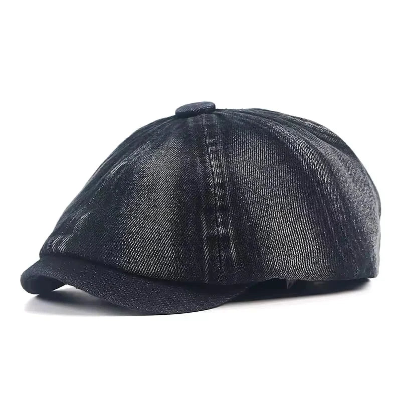 Béret Gavroche en Denim