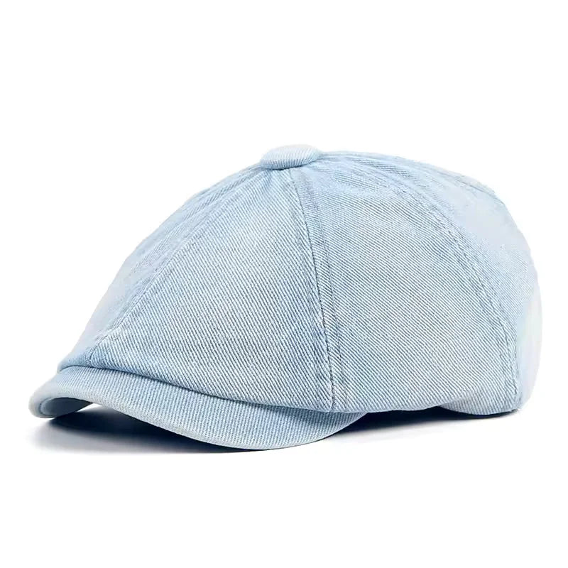 Béret Gavroche en Denim