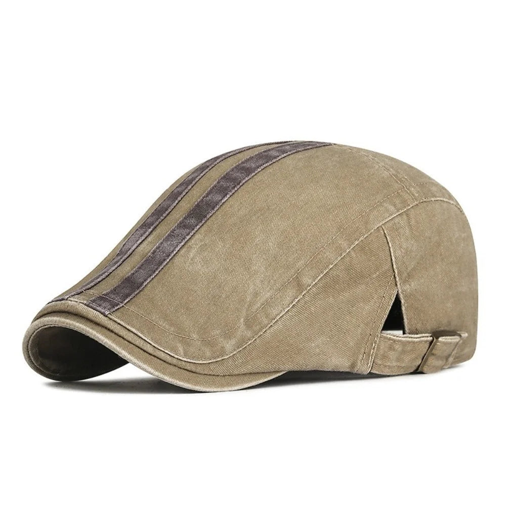Béret Denim à Rayure