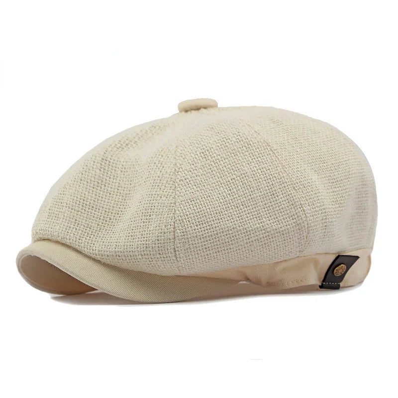 Béret Bombé en Lin