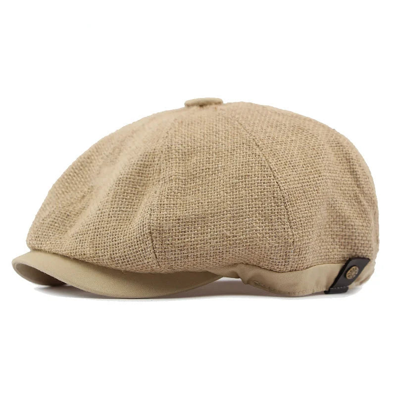 Béret Bombé en Lin