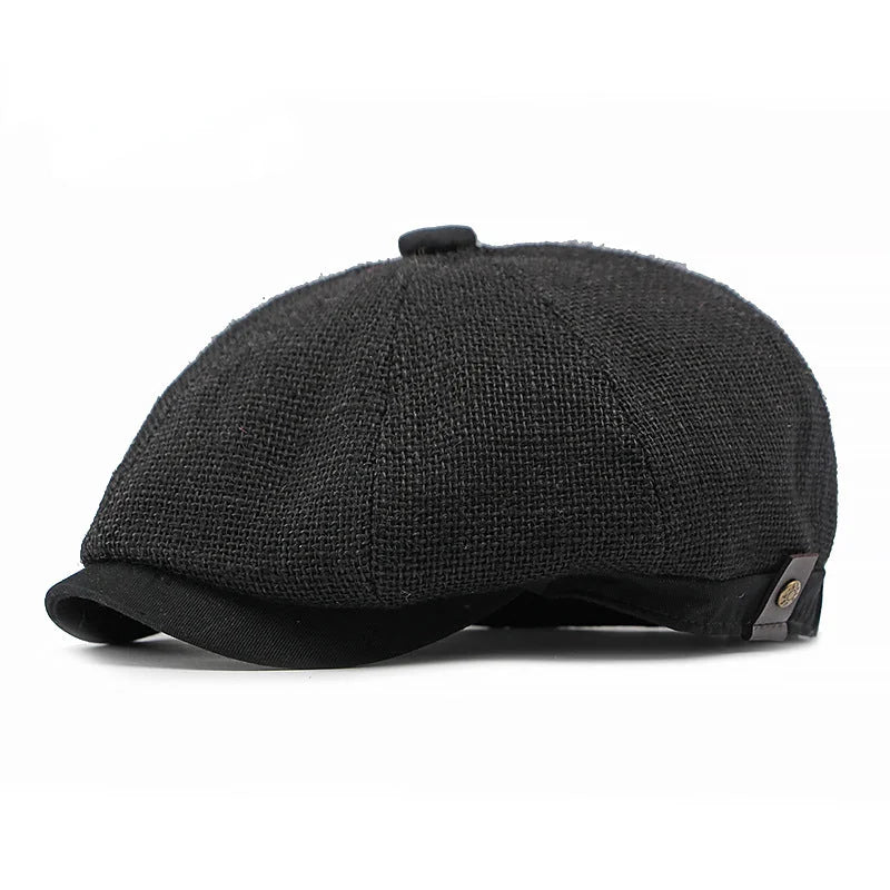 Béret Bombé en Lin