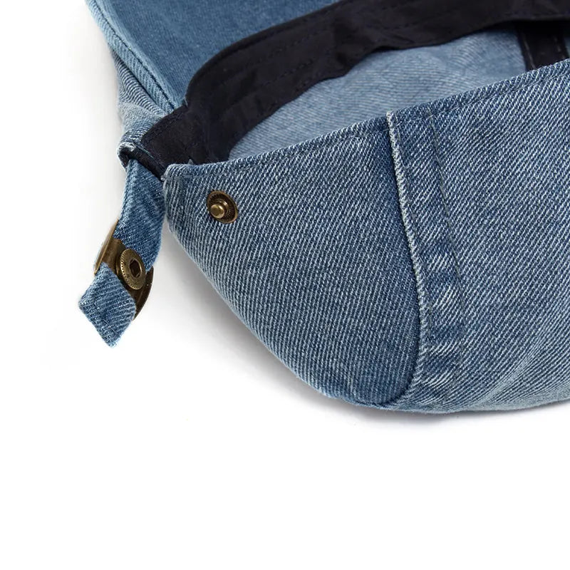 Béret en Denim Délavé